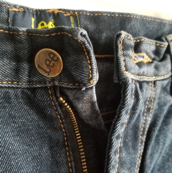 PREMIUM QUALITY SIZE 28 WOMENS LEE DARK JEANS - Picture 4 of 6